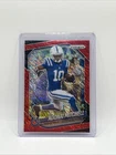 2025 Panini Prizm Football Red Shimmer Adonai Mitchell #49