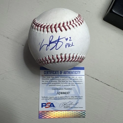 Joey Bart Signed ROMLB Baseball Auto PSA DNA