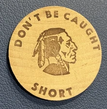 Vintage Wooden Nickel - Capitol Bank