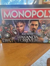 Monopoly: Marvel Studios' Black Panther: Wakanda Forever Edition Board Game