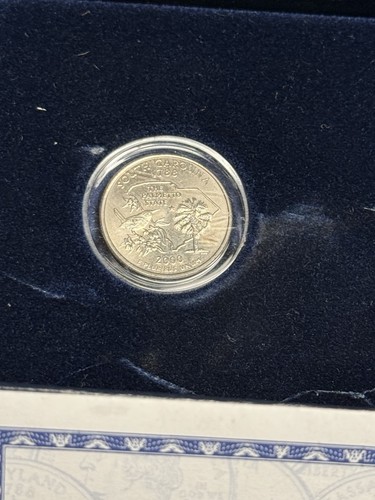 U.S. Mint 50 State Quarters Coin & Die Set (2000-P South Carolina, Philadelphia) - Picture 2 of 5