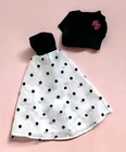 🖤 Pastiche 🖤 Vintage 90s Polka Dot Doll Outfit Dress Jacket Fits Sindy Barbie