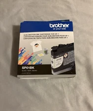 Brother Genuine Sublimation Ink Black Cartridge SP01BK Expires 12-2025
