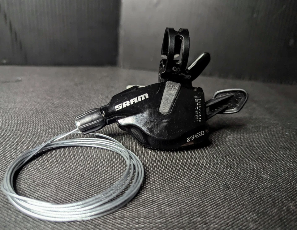 SRAM 2 Speed Impulse Technology 2016 Left Trigger Shifter Black - Image 4 of 4