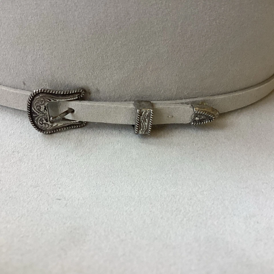 "Sombrero de Vaquero Resistol Cattleman Western Largo Ovalado 5X Autoconforme Talla 7 5/8""" Foto 3 de 4