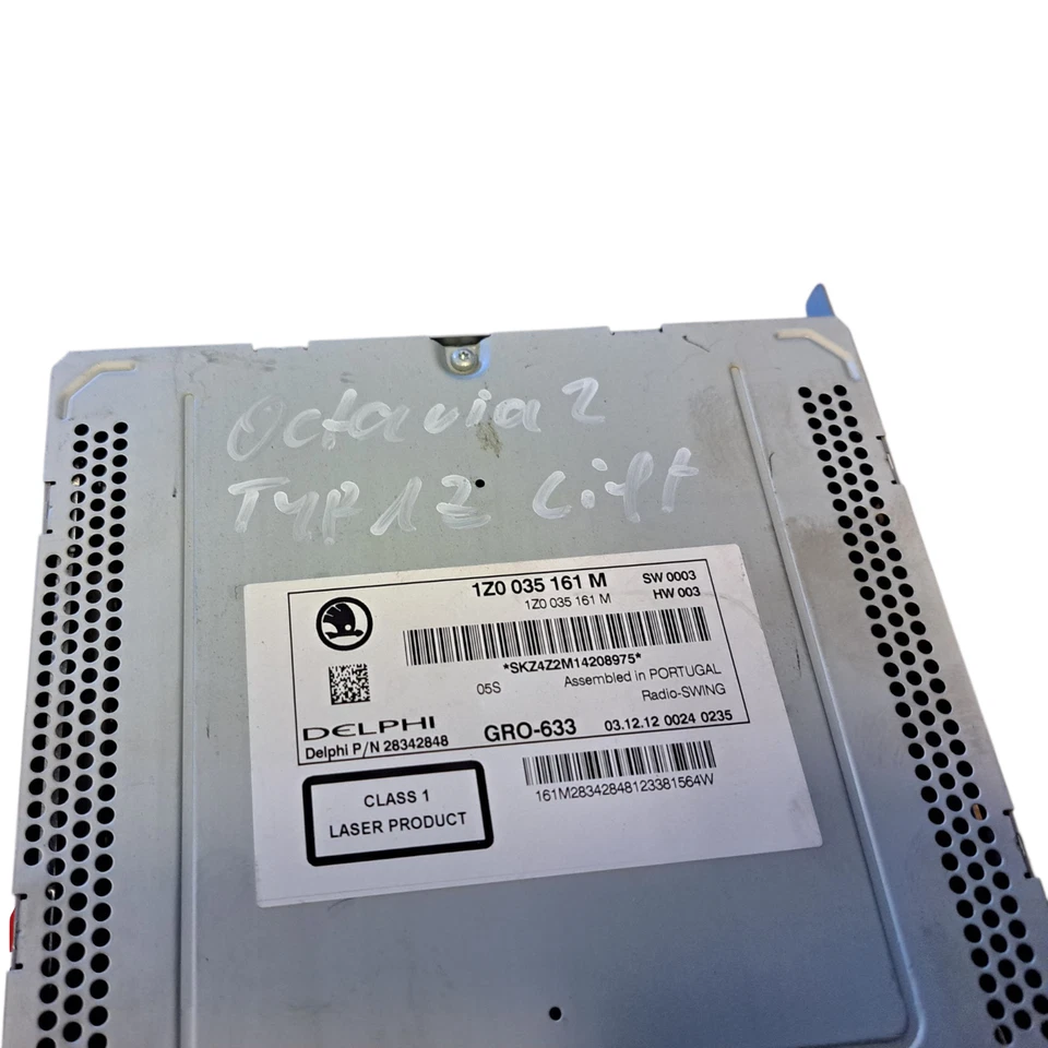 Skoda Octavia 2 Radio 1Z0035161M - Bild 2 von 2