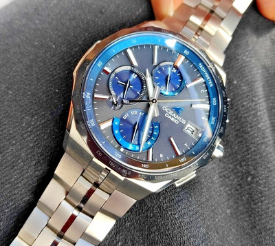 [ Exzellent] Casio Oceanus OCW-S5000E-1AJF Manta Elegant Chrono From Japan