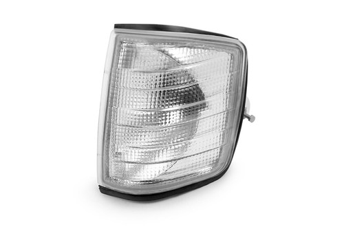 Mercedes 190 Front Indicator Set Clear W201 82-93 Pair Driver Passenger - Picture 2 of 12