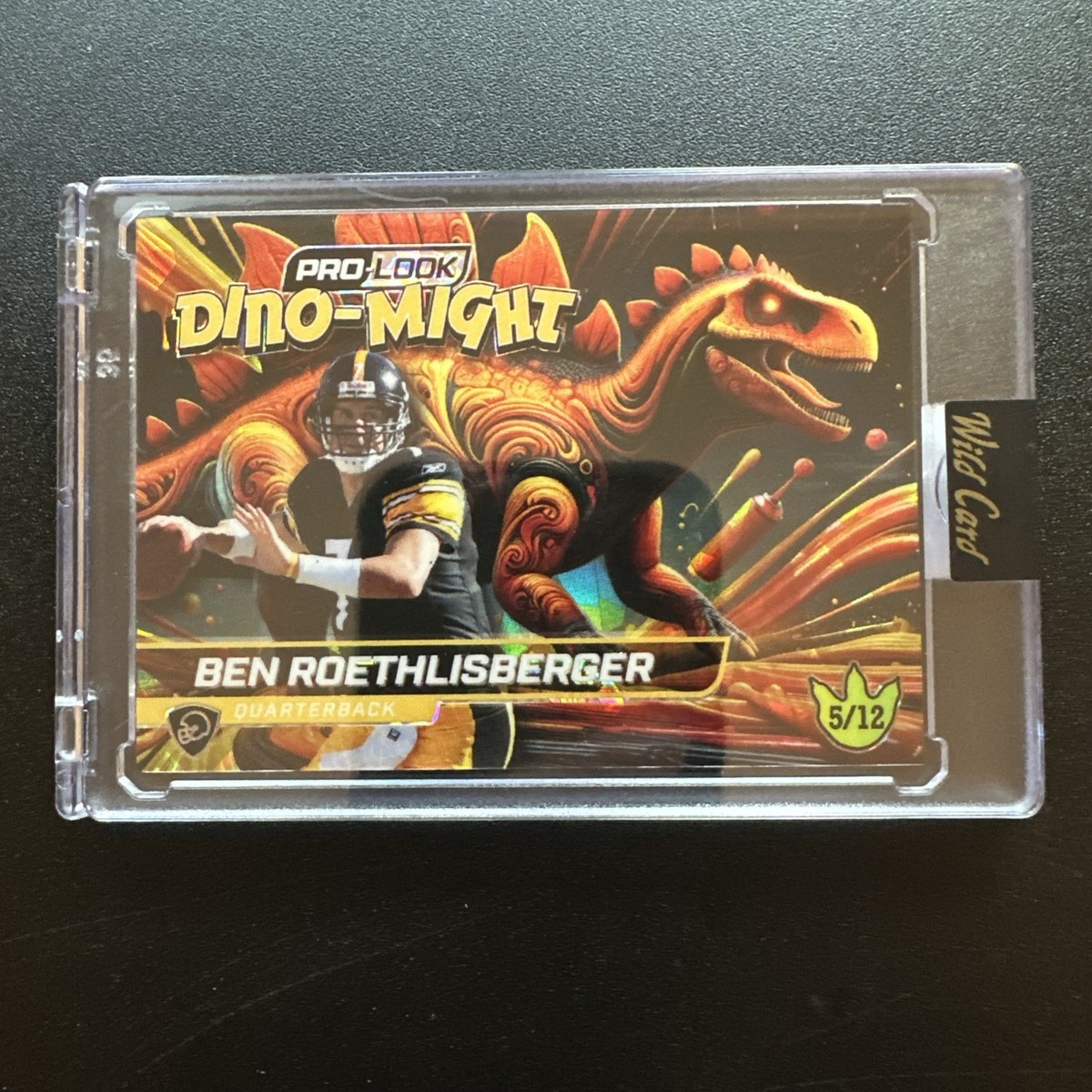 2025 Wild Card Dino-Might Football /12 - Ben Roethlisberger | eBay