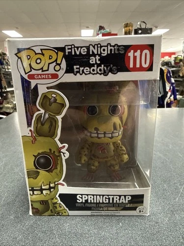 Funko Pop! Vinyl: Five Nights at Freddy's - Springtrap #110 Damaged Box