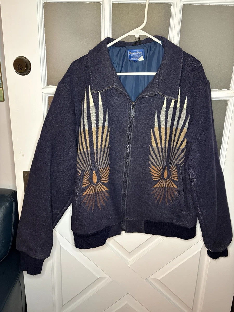 25+ 100% Wool Bomber/Harrington Vintage Outerwear Coats & Jackets