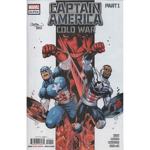 Captain America Cold War Alpha #1 Marvel Comics