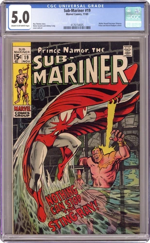 Sub-Mariner #19 CGC 5.0 1969 4176154005