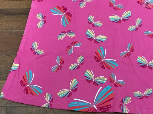 New Gap Kids Girls Dark Pink Butterfly Print Top Size XL 12 - Picture 5 of 6