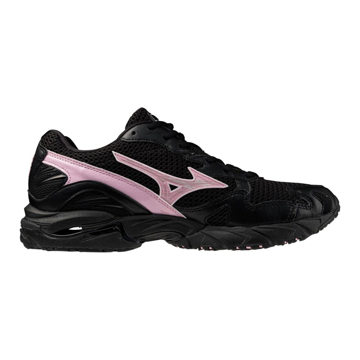 Mizuno Wave Rider 10 Running Black Pink D1GA210451 Men's