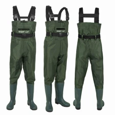 Waders Men With Boots For Fishing Waterproof Chest Wader Nylon Pvc Hunting Good