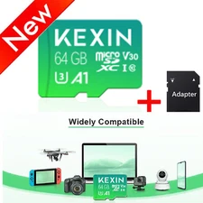KEXIN Micro SD 64GB Ultra TF Card Class 10 SDXC TF Memory Card Storage TF Card