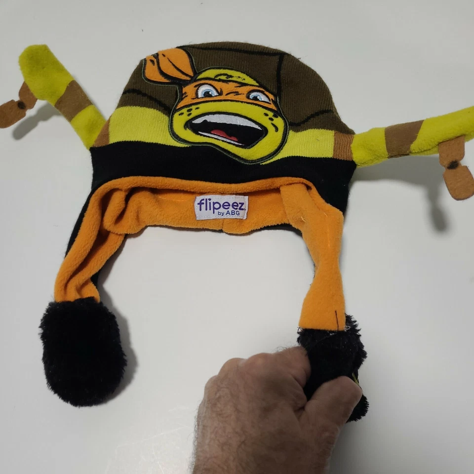 Teenage Mutant Ninja Warriors, Michelangelo Flipeez Kids/Youth Winter Hat - Image 2 of 4