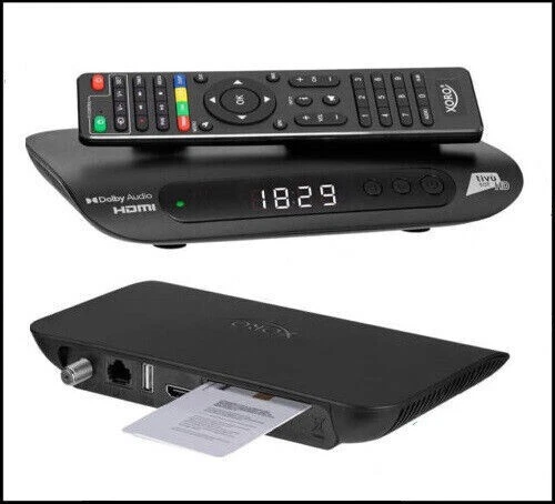 Decoder Satellitare Ufficiale Tivusat HD Tivu Sat Con Tessera Inclusa Tv Sat - Immagine 2 di 4