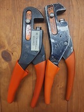 Lot 2 Thomas  Betts Hand Crimp Tool Crimper WT440 WT 440 Dies Not Included
