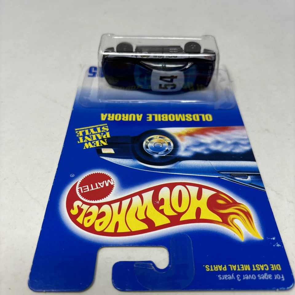 Hot Wheels Oldsmobile Aurora Sheriff Coche de Policía Coleccionista #265 1991 Foto 4 de 4