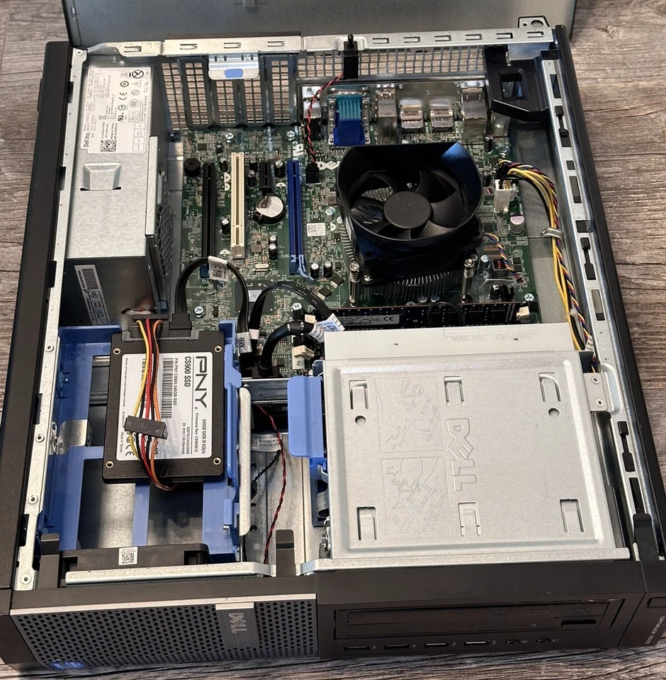 Dell OptiPlex 7010 SFF Desktop PC Computer i3-3240 4GB RAM 240GB SDD Win 10 - Image 3 of 4