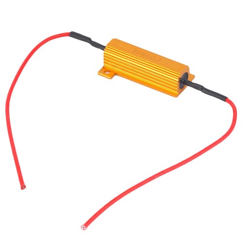 Decoder Wiring Interior Cable LED Error Wiring Resistance 50W 6ohm Load Resistor - Picture 5 of 6