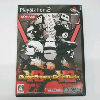 USE PS2 Sony Playstation 2 GuitarFreaks V2 Drummania V2