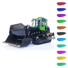 LESU 1/14 Metal Hydraulic Assembled RC 636 Loader Bucket Lights Sounds Hook