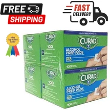 Alcohol Prep Pads Thick Alcohol Swabs Pack of 400 Convinent New.