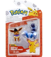 Pokemon Eevee & Skorupi Battle Figure Pack New in Package