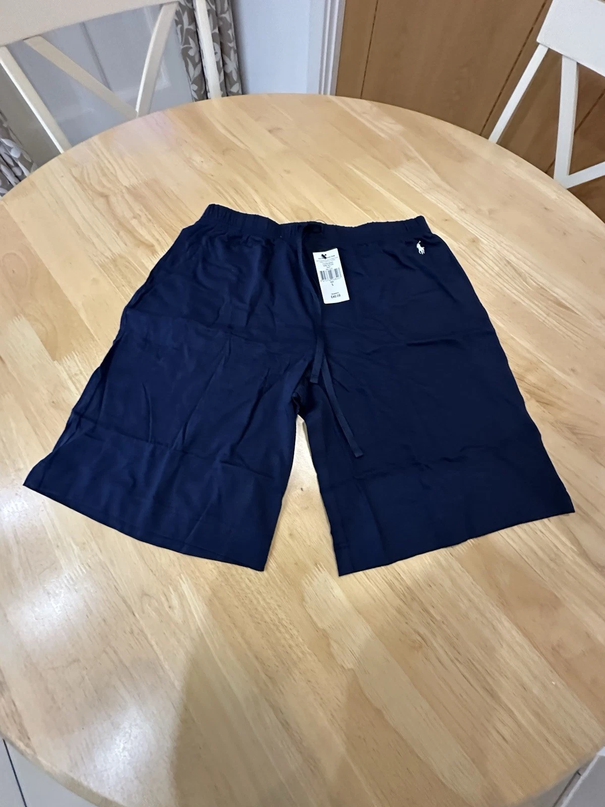 Polo Ralph Lauren Men’s Navy Pyjama / Lounge Shorts In Large or XL BNWT rrp £52