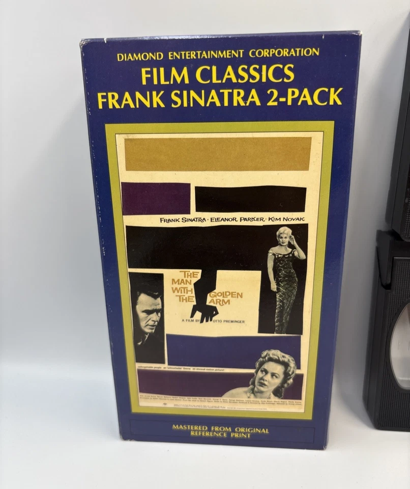 Frank Sinatra VHS 2-Pack: Man With The Golden Arm & Suddenly!  - Image 4 of 4