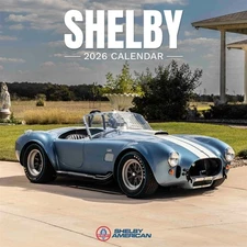 Shelby 2026 Calendar * Cobra *Officially Licensed Merch * Ships FREE to the USA!