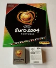 PANINI EURO 2004 PORTUGAL COMPLETE STICKER SET 1-334 AND EMPTY ALBUM (BRAND NEW)