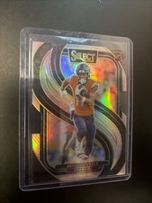 2024 Panini Select - Premier Level Devaughn Vele #150 Silver Prizm Die-Cut (RC)