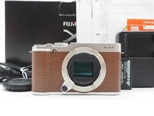 Fujifilm Fuji X-A1 16.3MP Digital Camera Body Brown w/ Box Exc   Z5649A
