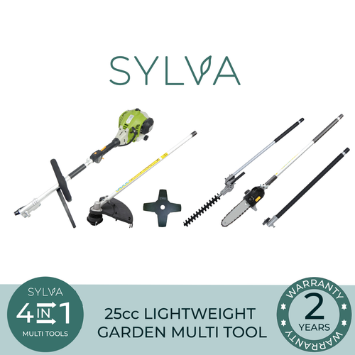 Petrol Garden Multi Tool 25cc 4 in 1 Strimmer, Hedge Trimmer, Chainsaw ...