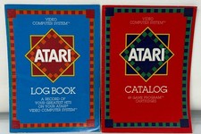 Atari Video Computer System Log Book  Catalog Booklets