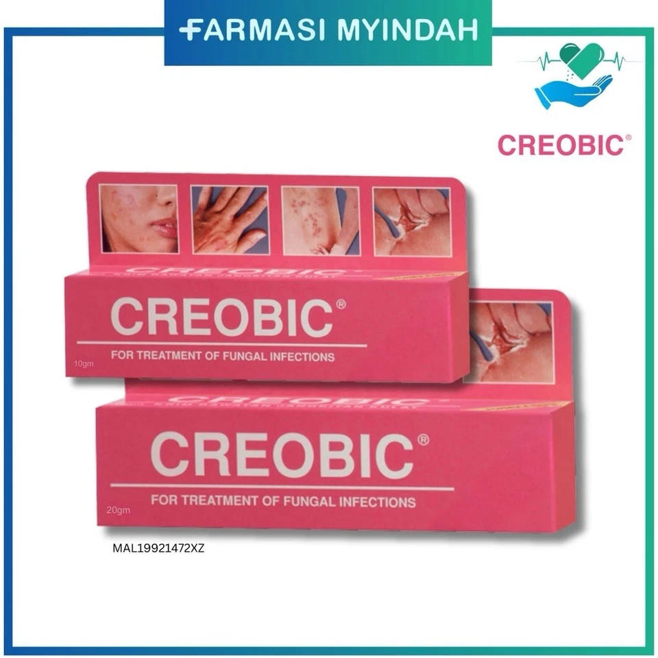 1 Creobic Scabies Treatment Cream Cure Skin Ringworm Parasites Itching Fungus - Image 2 of 2