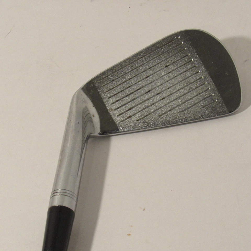 Vintage Spaulding 5 Tournament Queen S 3/23 Golf Iron, RH Step-Rite Chevron - Image 3 of 4