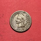 (1) Beautiful Antique 1886-P Indian Head Cent/Penny CHOICE F-FINE
