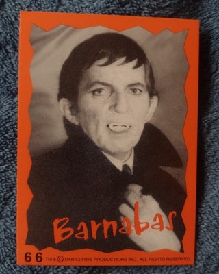 Dark Shadows Orange Cards Number 66 Fantastic In Extra Good Condition Mint