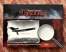 2025 Goodwin Champions Unsolved Relics: The DB Cooper Case Parachute 25/71