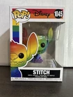 Stitch (Rainbow) - Lilo & Stitch - Disney Funko Pop 1045 With Protector