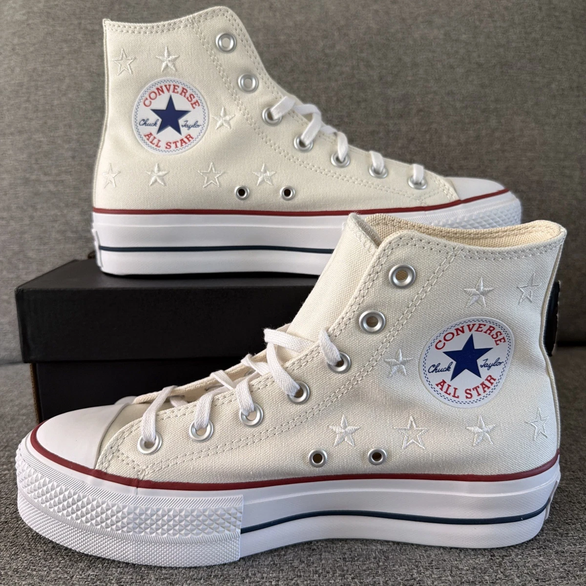 AMERI ✖︎ CONVERSE ALLSTAR LIFTED Converse Chuck Taylor All Star Lift Platform High Archive Stars W