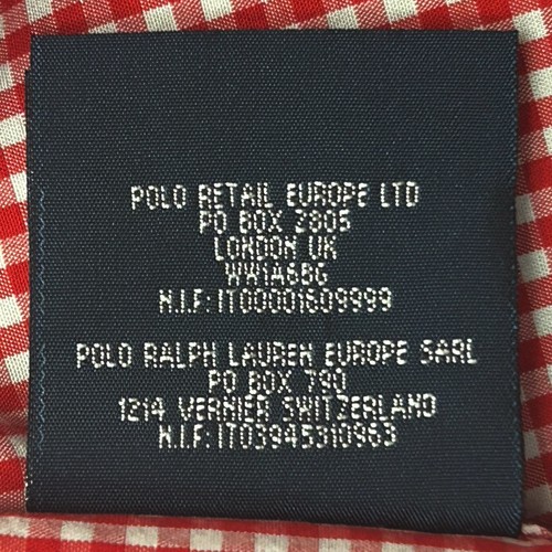 Polo Ralph Lauren Boy's Button Down Shirt Red Checkered Long Sleeve Size 7 - Picture 7 of 9