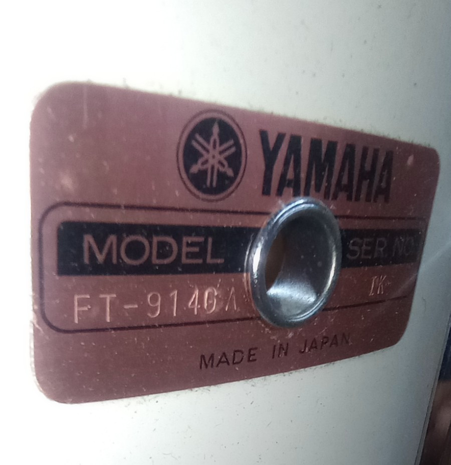 Yamaha Recording Custom 4 pc kit white