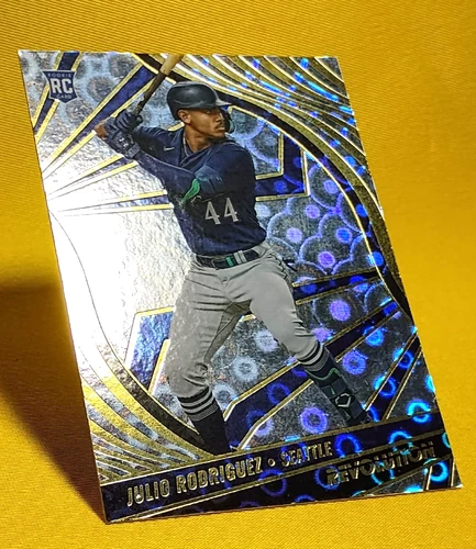 2022 Chronicles Revolution Baseball #33 Julio Rodriguez RC (Mariners) GROOVE