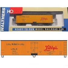 Walthers Gold Line 932-60153 HO 40' Double-Sheathed Reefer ~ Libby's (LMLX) 1509